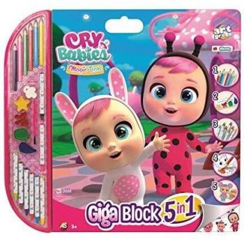 Giga Block 5 en 1 Bebés Llorones