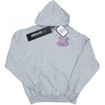 Women’s Aristocats Marie Cup‑Print Hoodie, Large, White