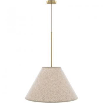 Derila Luz Colgante Tela Beige