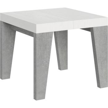 Table Carrée Naxo avec Roulettes et Pieds Extensibles