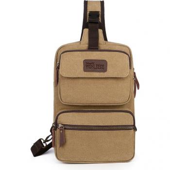 Mochila Portátil de Lona para Hombre