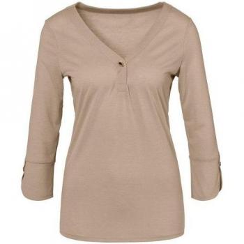 Lascana Casual Blusenshirt für Damen in Beige