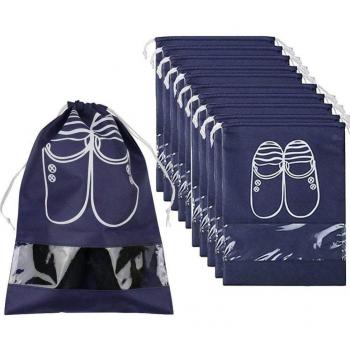 Space Saving Drawstring Shoe Bags for Travel