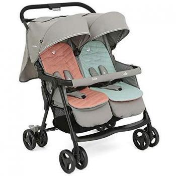 Joie Aire Twin Stroller with Footmuffs