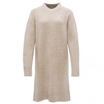 Opus Damen Minikleid Waletta Creme Größe 38 Regular Fit