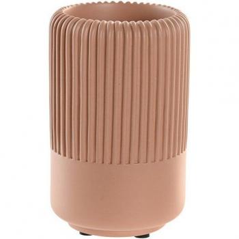 DKD Home Decor Becher Zement Terrakotta 7 x 7 x 11 cm