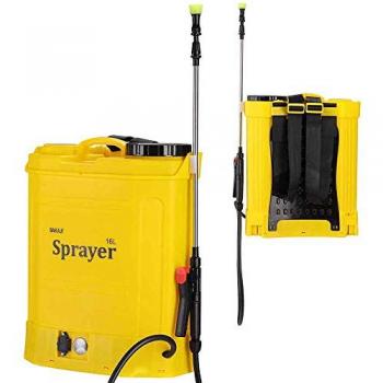 Spruzzatore Elettrico a Batteria 16Lt con Pompa a Spalla