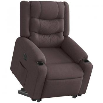 VidaXL Dunkelbrauner Relaxsessel mit Aufstehhilfe