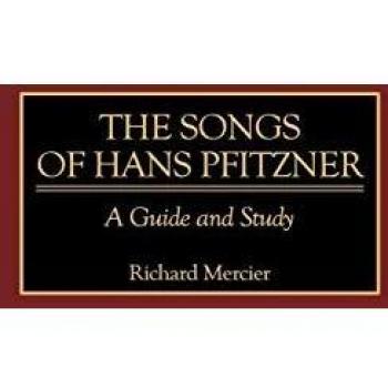 The Songs of Hans Pfitzner, Music Reference Collection