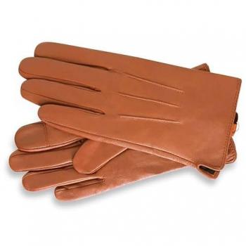 Barneys Originals Gift Boxed Tan Real Leather Gloves – Classic Edition