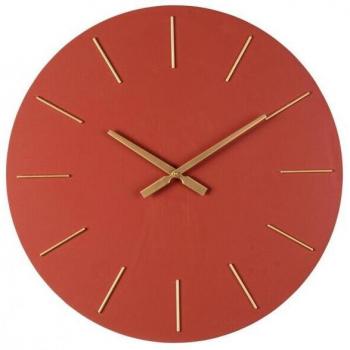 Reloj de pared ladrillo en madera 2x D.60x5h