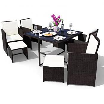 Set da Giardino Vegas 9 Pezzi