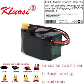 Patinete KLUOSI 12V 21Ah Li-ion 3S6P
