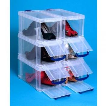 Really Useful 8 Litre Clear Front Opening Box