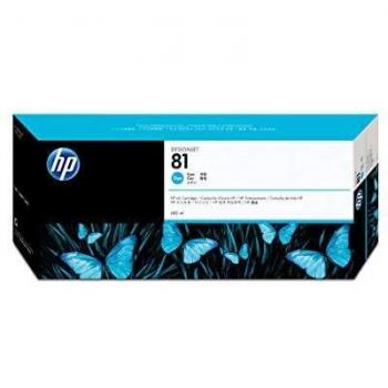 Cartucho de tinta cian para impresoras DesignJet 81 de 680 ml