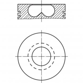 Piston MAHLE 008 35 00