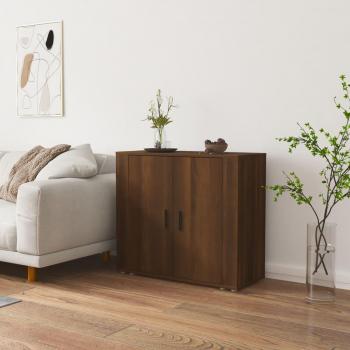 80x33x70 cm Brown Oak Sideboard