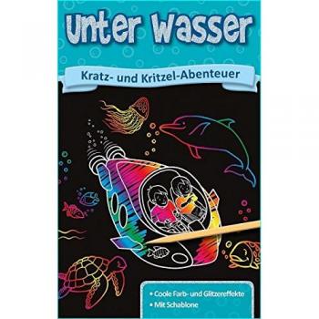 Kratzbuch: Unter Wasser