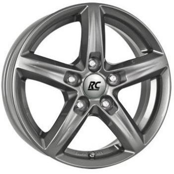 Aluminio RC24 Titan Metallic 6.5x16 ET50 5X112 con Acabado Gris