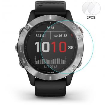 HAT PRINCE 2PCS Protector de Vidrio 9H para Garmin Fenix 6X/6X Pro