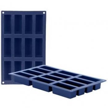 Molde Silicona 12 Cavidades Cakes Ibili 870040