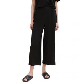TOM TAILOR Denim 7/8-Hose Fließende Culotte Hose