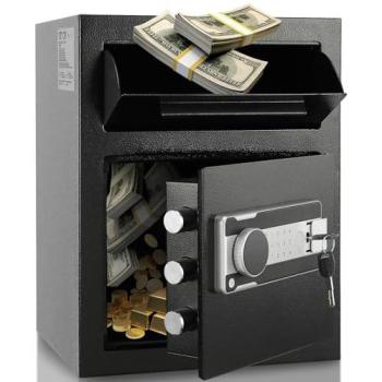 Hotel‑Grade Vevor 1.7 Cubic Foot Cash & Mail Safe – Electronic Lock