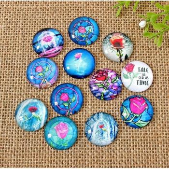 Mosaico de flores mixtas para joyería