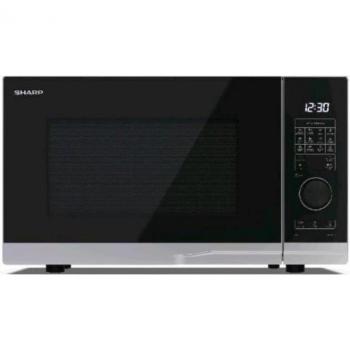 Microondas Sharp 23 L con Grill y Control Digital – YC‑PG234AE‑S