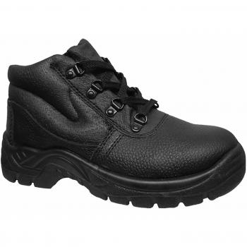 Warrior Sentinel Men's Steel Toe Chukka Industrial Boots (Size 7 UK, Black)