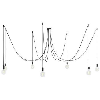 Creativo Black Pearl Spider 7-Bailees – Lámpara de Luz