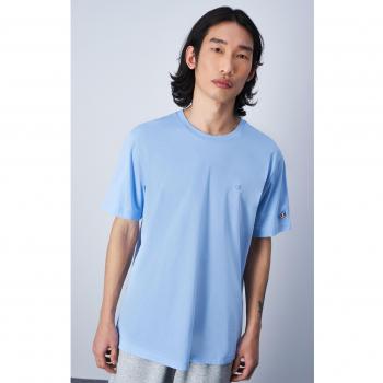 T‑shirt champion crewneck bleu marine pour hommes