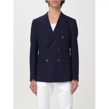 Dolce & Gabbana Men's Blue Wool Blazer