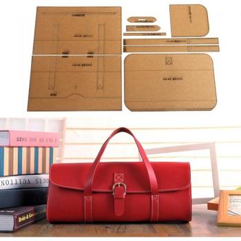 DIY Cylinder Bag Craft Template