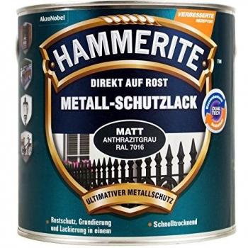 Laque Protectrice Métallique 750 ml Anthracite Mat (Ensemble de 3)