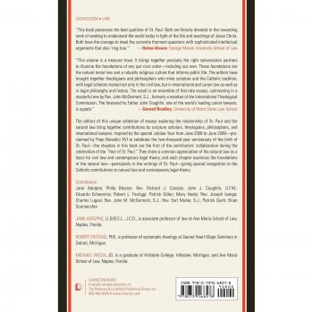 St. Paul the Natural Law and Contemporary Legal Theory
