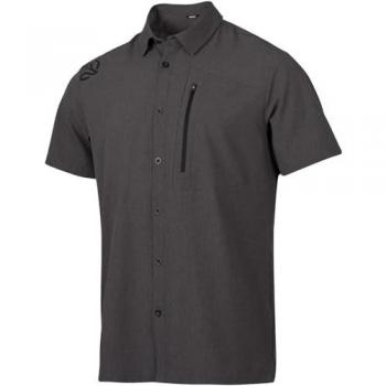 Camisa de hombre Ternua Kotni manga corta negra