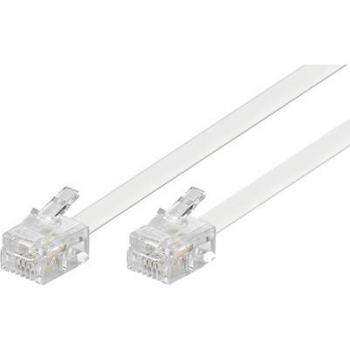 Deltaco DEL-160F Netzwerkkabel 3 m Weiß