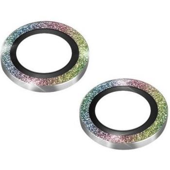 Pellicola Vetro Temperato 9h Bordo Multicolore per iPhone 14 & 14 Plus