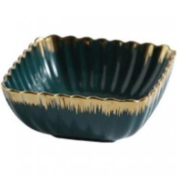 Delicia Fruta Caramelizada en Bandeja Decorativa