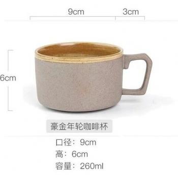 Vintage Eco-Friendly Tea Cup and Saucer Set Japanese Kupa