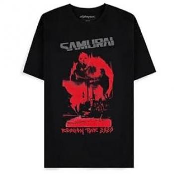 Nero Samurai 2077 T-Shirt Uomo XXL – Tour di Reunion
