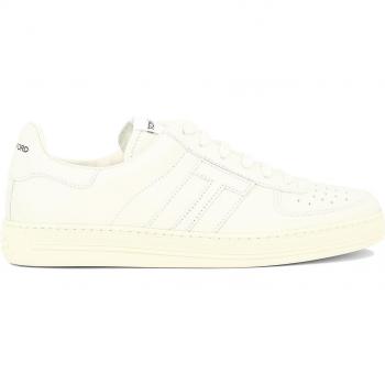 Giglio INT Tom Ford Low‑Top Sneaker – Weiß, Leder, Damen, 7,5
