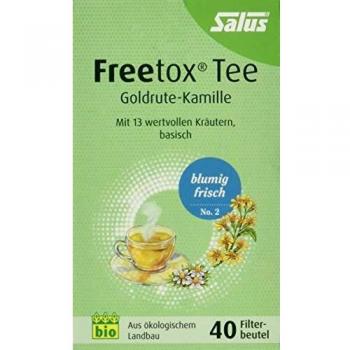 Salus Freetox Tee Goldrute-Kamille, 40 Stück Filterbeutel