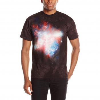 Starburst Mountain USA Shirt – Schwarz (S)