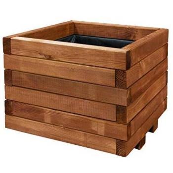 Jardinera de Madera Cuadrada Nortene