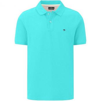 Fynch Hatton Aqua Logo Polo Shirt