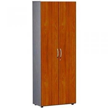 Geramöbel Garderobenschrank Flex, S-386128-BW, 80 x 42 x 216 cm, buche/weiß