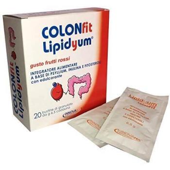 INNOVARES Colonfit für langsamen Darmtransit, reizbaren Darm, Verstopfung, natürliche Fasern, rote Früchte – 20 Beutel