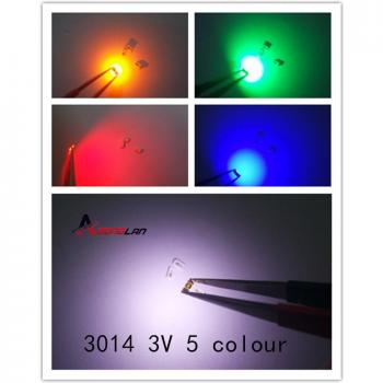 100 LEDs 3014 super lumineuses en 5 teintes